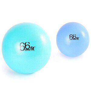 66Fit Pilates Balls Set of 2 Turquoise/Blue, Size 20 & 25