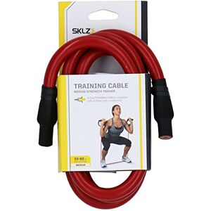 SKLZ Trainingsgerät Training Cable M Trainingsband mit mittlerem Widerstand, Rot, One Size, TC50BX-MED