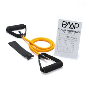 Black Mountain Products Single Resistance Band Orange-Door Anchor and Starter Guide Included