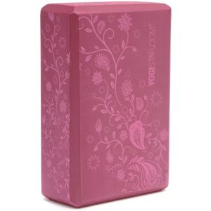 Yogistar Bordeaux 107496 Indian Flower Yoga Block