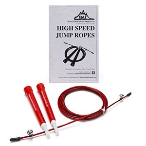 Black Mountain Products Speed Jump Rope Cable, Rot