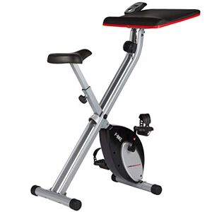 Ultrasport F-Bike, Folding Exercise Bike with Training Computer, Adjustable Resistance Levels and Hand Pulse Sensors, user weight from 110 kg (240 lbs)