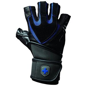 Harbinger Herren Training Grip Glove Fitnesshandschuhe, schwarz/Blau, L