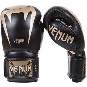 Venum Giant 3.0 Boxing Gloves Muay Thai Kickboxing Black/Gold 14oz