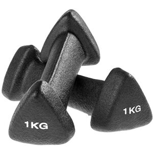 Ultrasport Soft Dumbbell Black, 2 x 6 lb/3 kg