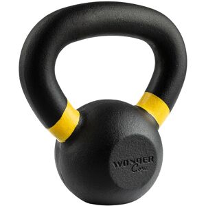 Wonder Core kettlebell Power Coating 4 kg sort og gul