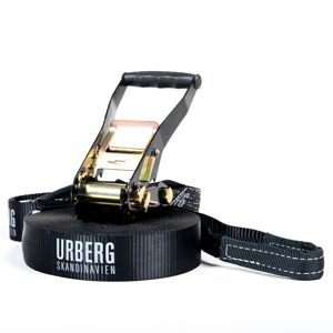 Urberg Slackline Set Black OneSize, Black