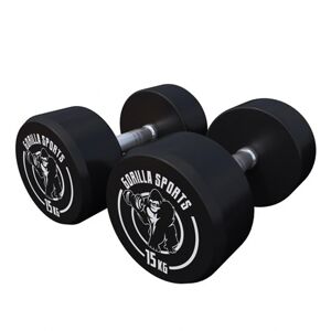 Gorilla Sports Håndvægte Gs Gummi - 2x15kg