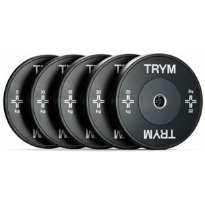 Gorilla Sports Bumper Plates Rubber 51mm - 2x5-25kg