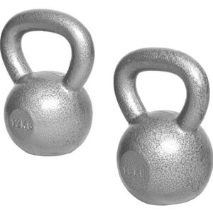 Gorilla Sports Kettlebellpakke Iron - 12kg 16kg