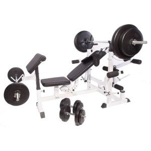 Gorilla Sports Multigym Basic White - 100kg