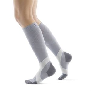 Bauerfeind Compression Sock Training Silver Polar XL - Long