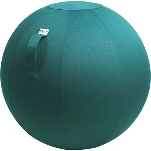 VLUV Balón asiento LEIV, funda de tela con aspecto de lona, 700 - 750 mm, petróleo