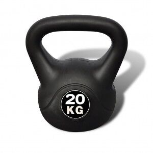 vidaXL Pesa Kettlebell 20 Kg