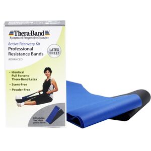 Pack de 2 Cintas Elásticas Thera-Band Advanced Latex Free (sin látex): Resistencia extra fuerte y fuerte especial