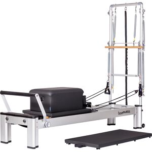 Reformer Monitor con torre de aluminio: Ideal para realizar múltiples ejercicios de fuerza y elasticidad (incluye mat y box)