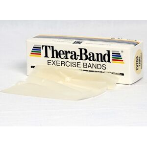 Thera Band 5.5 metros: Cintas de Látex de Resistencia Extra Suave - Color Beige