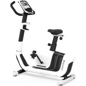 Bicicleta estática vertical COMFORT 5: pantalla de ritmo cardíaco Cardio Compass y asiento de gel