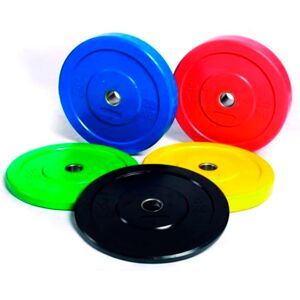 Discos Bumper: recomendados para crossfit y fitness (Disponibles en varios pesos - precio por unidad)