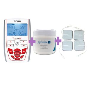 OFERTA PACK BELLEZA: Electroestimulador para Fitness y Belleza Elite S II + Crema Anticelulítica Reductora Kosmetiké de REGALO + Electrodos Adhesivos de REGALO