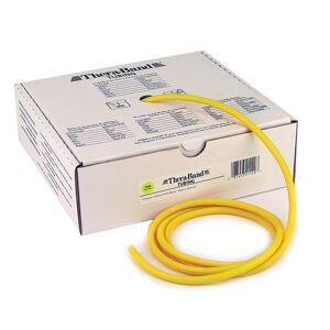 Thera Band Tubing 7.5m: Tubos de Látex de Resistencia Suave - Color Amarillo