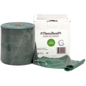 Thera Band 45.7 metros: Cintas de Látex de Resistencia Fuerte - Color Verde