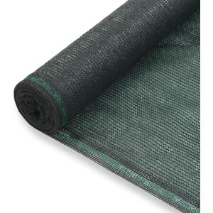 vidaXL Toldo para pista de tenis HDPE 2x50 m verde