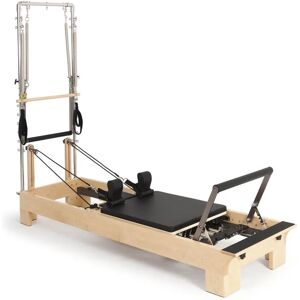 Elina Pilates Reformer  Madera con Torre + Portes Gratis - Negro