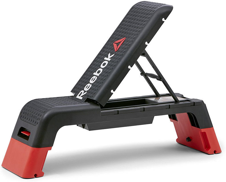 Plataforma Deck Reebok: Step reclinable en tres posiciones