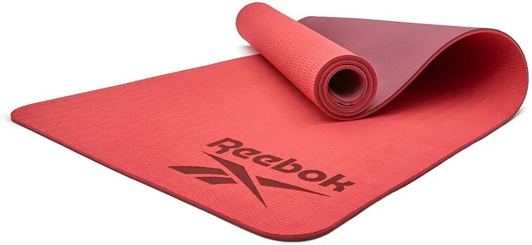 Reebok Esterilla de Yoga  Doble Cara - 6mm - Roja