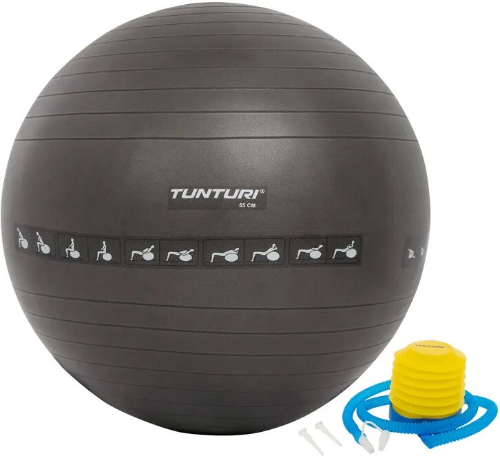 Tunturi Gymball  65cm Negra Antipinchazos