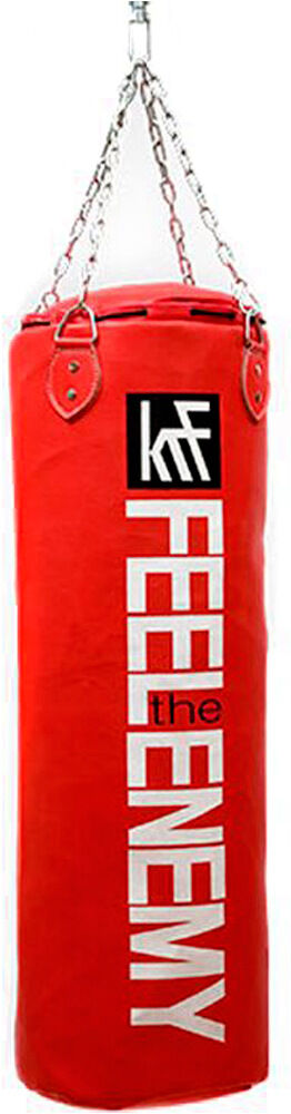 Krf saco entrenamiento 100x35 cm saco boxeo Rojo (UNICA)