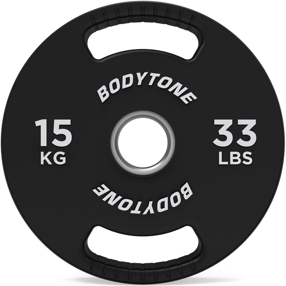 Bodytone olimpico goma 15kg disco pesas  (UNICA)