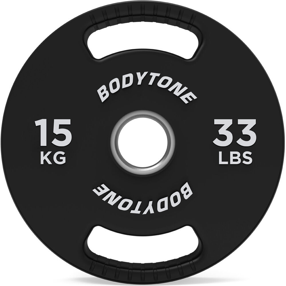 Bodytone olimpico uretano 15kg  50mm disco pesas  (UNICA)