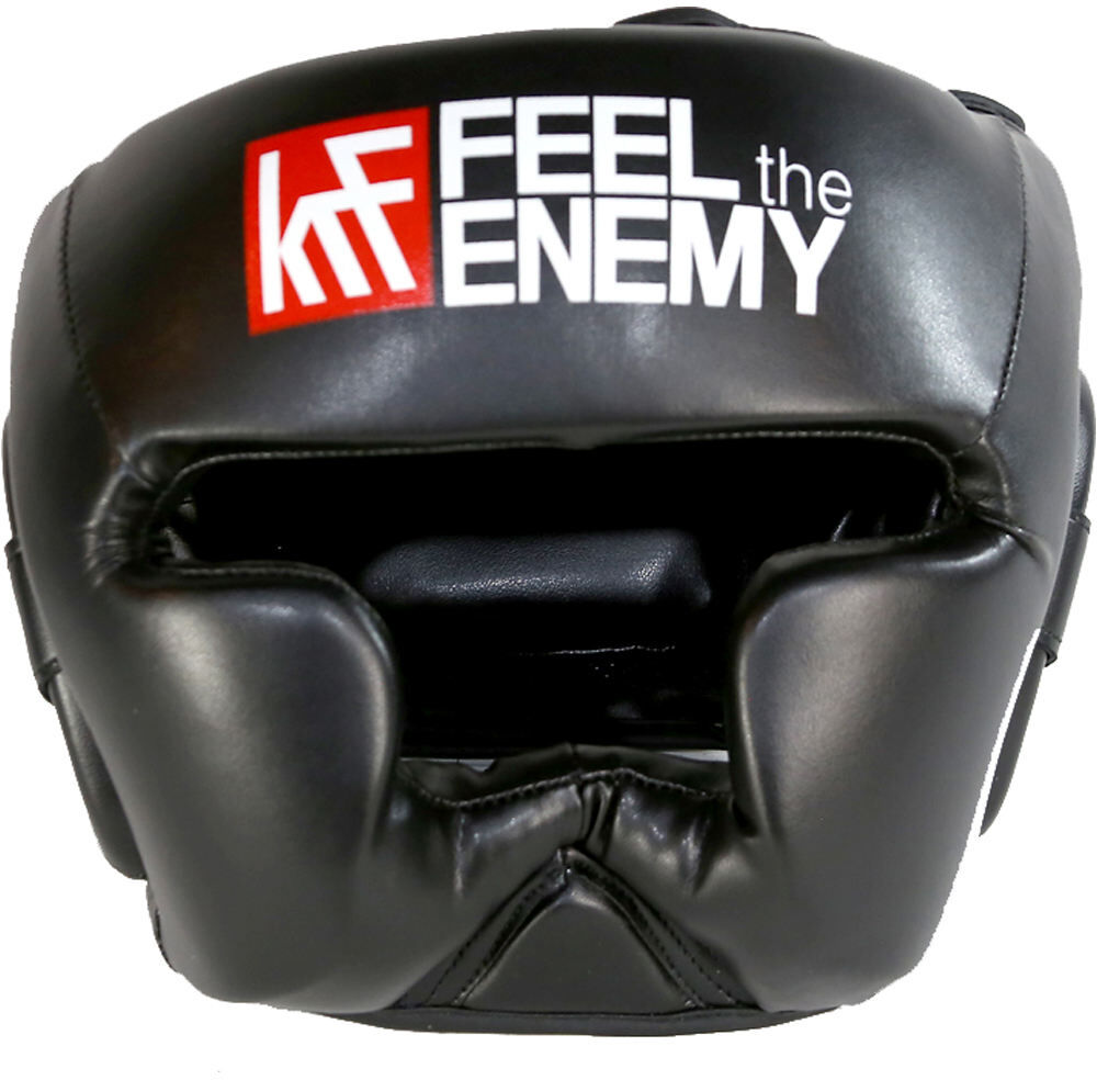 Krf casco proteccion casco artes marciales Negro (UNICA)