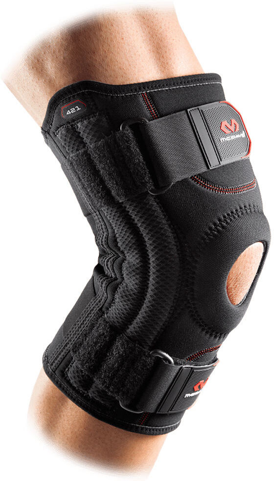 Mcdavid knee support with stays rodillera Negro (L)