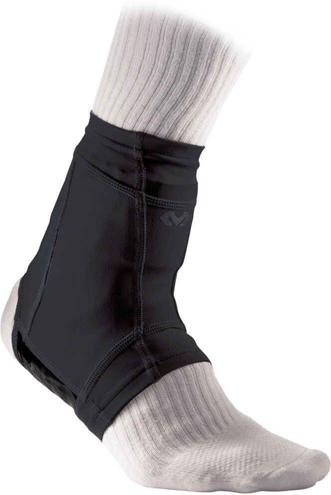 Mcdavid ankle brace cover compression sleeve tobillera Blanco (XS)