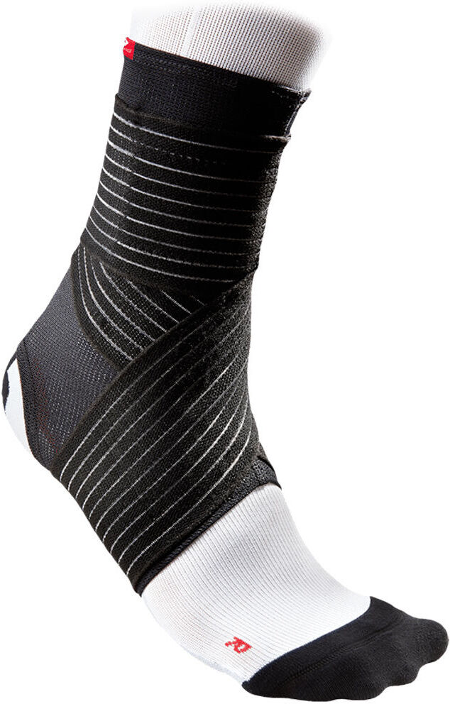 Mcdavid ankle support mesh with straps tobillera Negro (S)