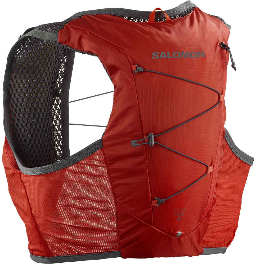 Salomon active skin 4 no flasks varios running Rojo