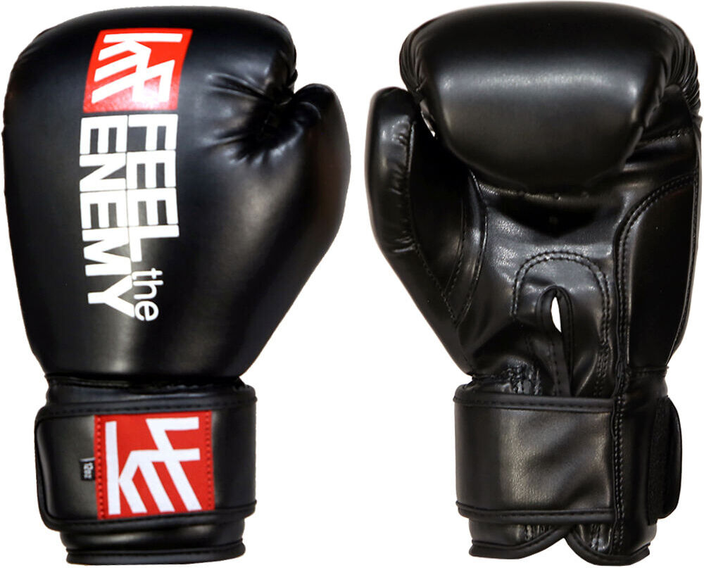 Krf guantes entreno guantes boxeo Negro (12)