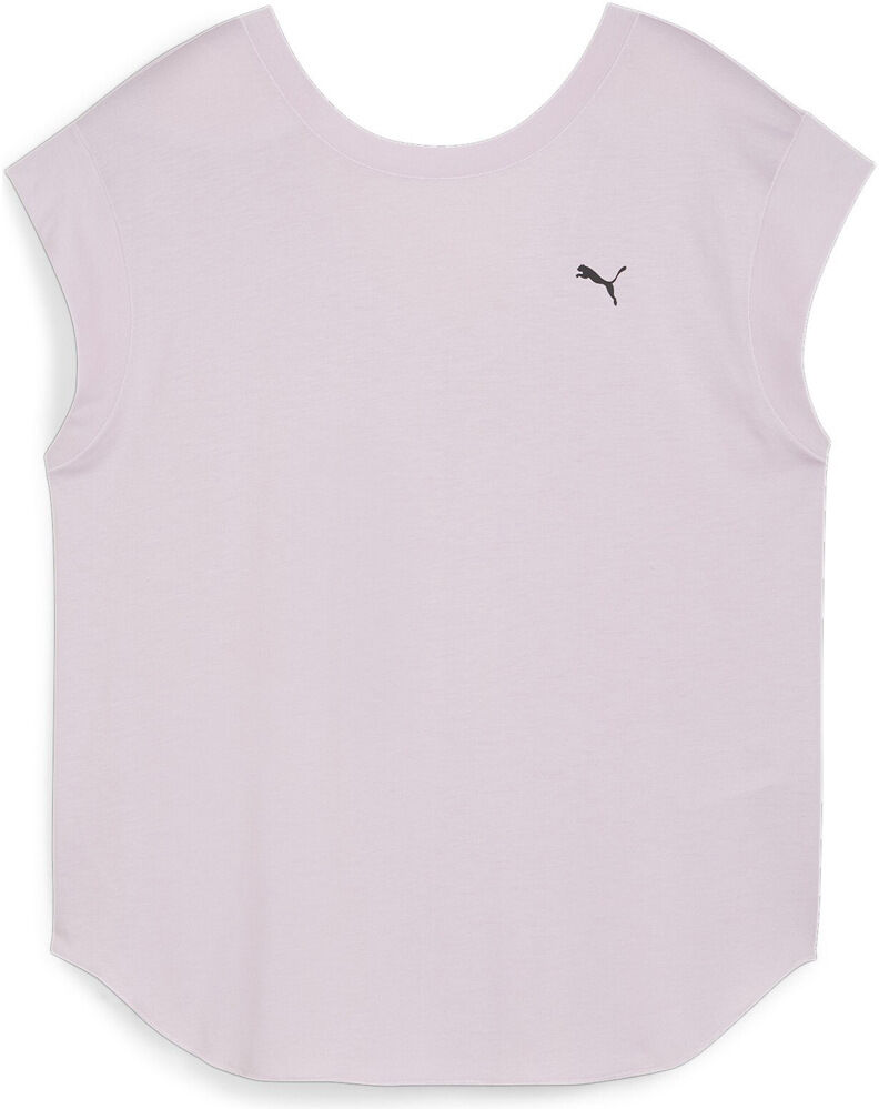 Puma studio foundations camisetas yoga Lila (S)