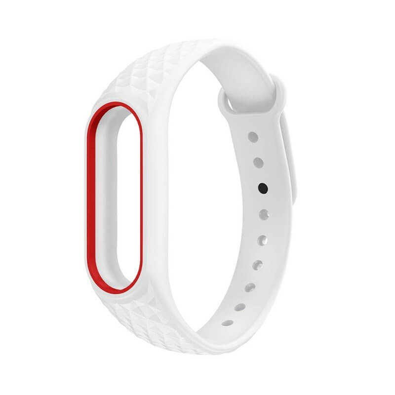 tiendatec XIAOMI MI BAND 2 - PULSERA DE COLORES CON CORREA ESTRIADA