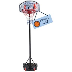 HUDORA All Stars Basketball Stand Height Adjustable 165-205 cm Outdoor, multicolour