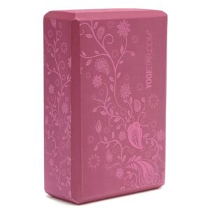 Yogistar Bordeaux 107496 Indian Flower Yoga Block