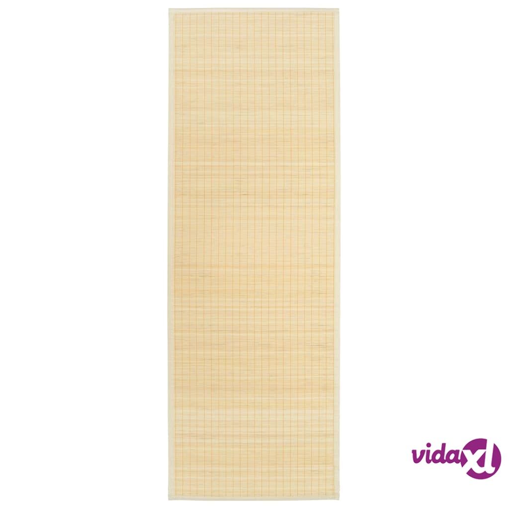 vidaXL Joogamatto bambu 60x180 cm luonnollinen