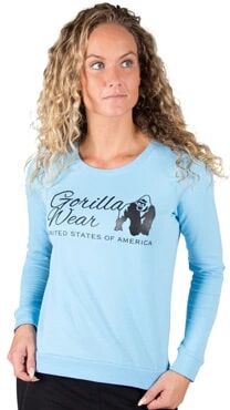 Gorilla Wear Riviera Sweatshirt Light Blue, Xs