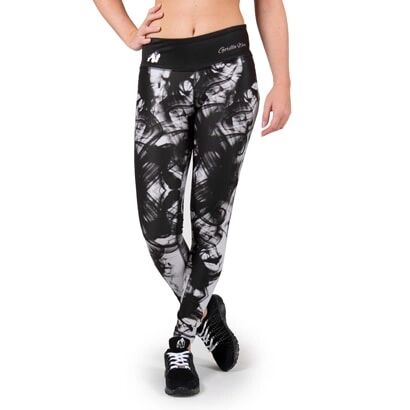 Gorilla Wear Phoenix Tights Black White, Xl