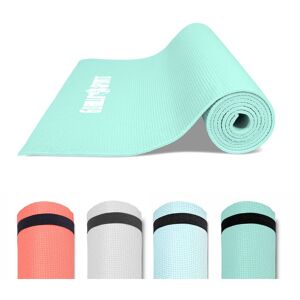 GORILLA SPORTS - GORILLA SPORTS ® Tapis de yoga PVC - 180x60x0,5cm tapis de gymnastique avec sangle de voyage pour le yoga, le pilates et le fitness - Publicité