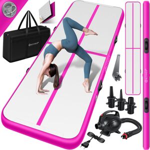 KESSER® Tapis de gymnastique Gonflable Airtrack Tapis de fitness Tapis de gymnastique 3/4/5/6m Sac de transport & pompe à air électrique inclus Tapis - Publicité