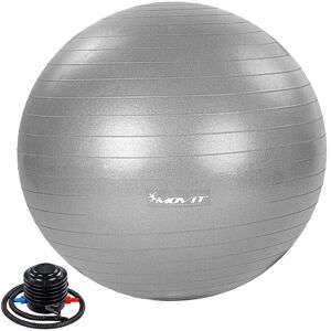 Movit - Balle de gymnastique dynamic ball avec pompe, charge maximale jusqu'à 500kg, anti-éclatement, balle de fitness, balle-siège, balle de yoga, - Publicité